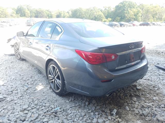 Photo 2 VIN: JN1BV7AP2FM340043 - INFINITI Q50 BASE 