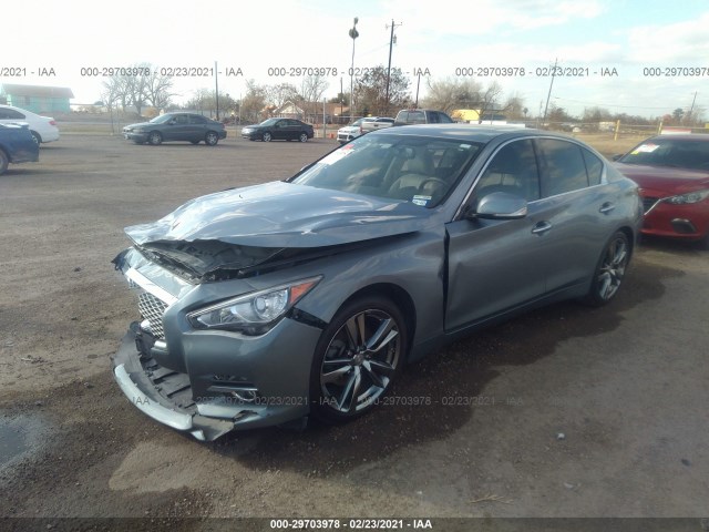 Photo 1 VIN: JN1BV7AP2FM351656 - INFINITI Q50 