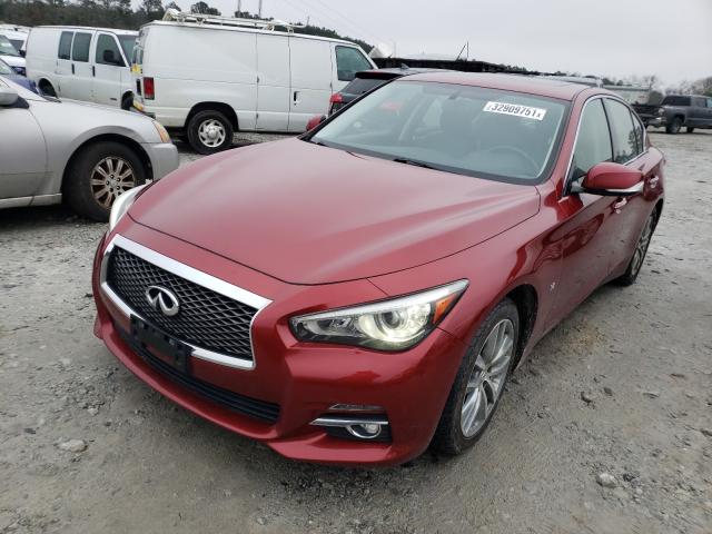 Photo 1 VIN: JN1BV7AP2FM352094 - INFINITI Q50 BASE 