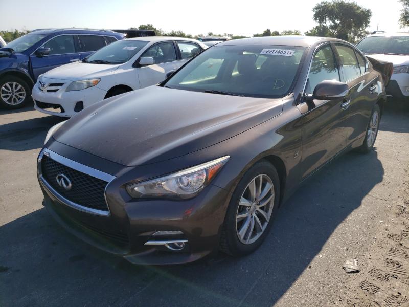 Photo 1 VIN: JN1BV7AP2FM358011 - INFINITI Q50 BASE 