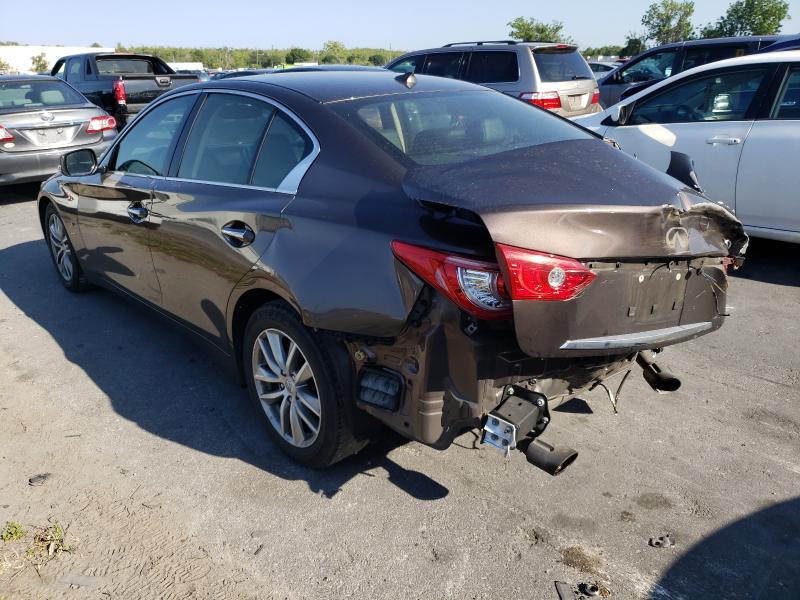 Photo 2 VIN: JN1BV7AP2FM358011 - INFINITI Q50 BASE 