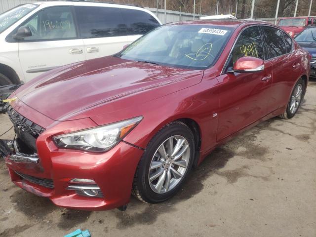 Photo 1 VIN: JN1BV7AP3EM679585 - INFINITI Q50 BASE 