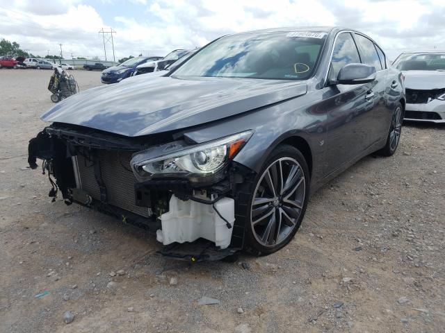 Photo 1 VIN: JN1BV7AP3EM690585 - INFINITI Q50 BASE 