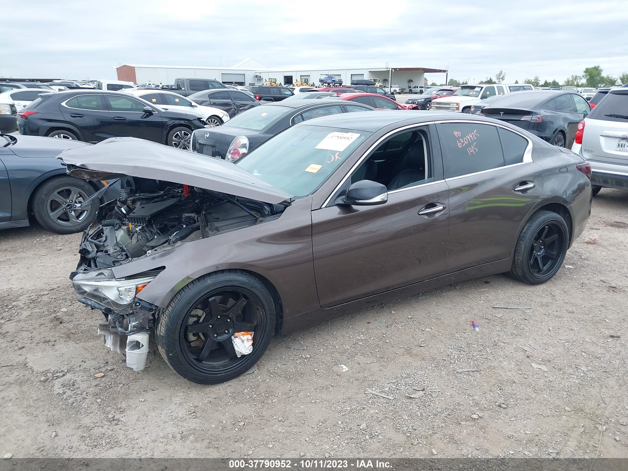 Photo 1 VIN: JN1BV7AP3EM691171 - INFINITI Q50 