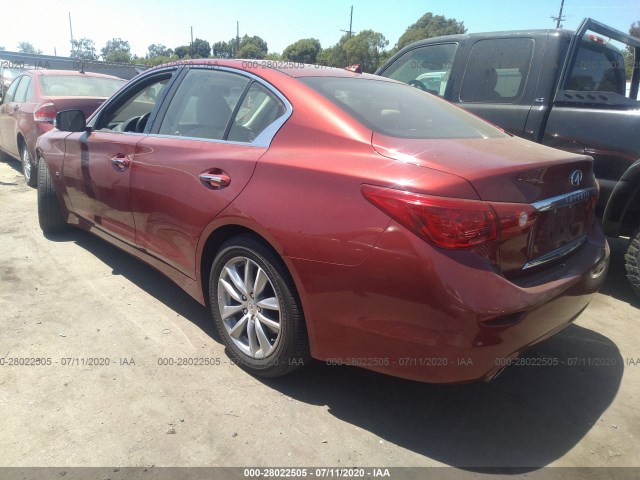 Photo 2 VIN: JN1BV7AP3FM332596 - INFINITI Q50 