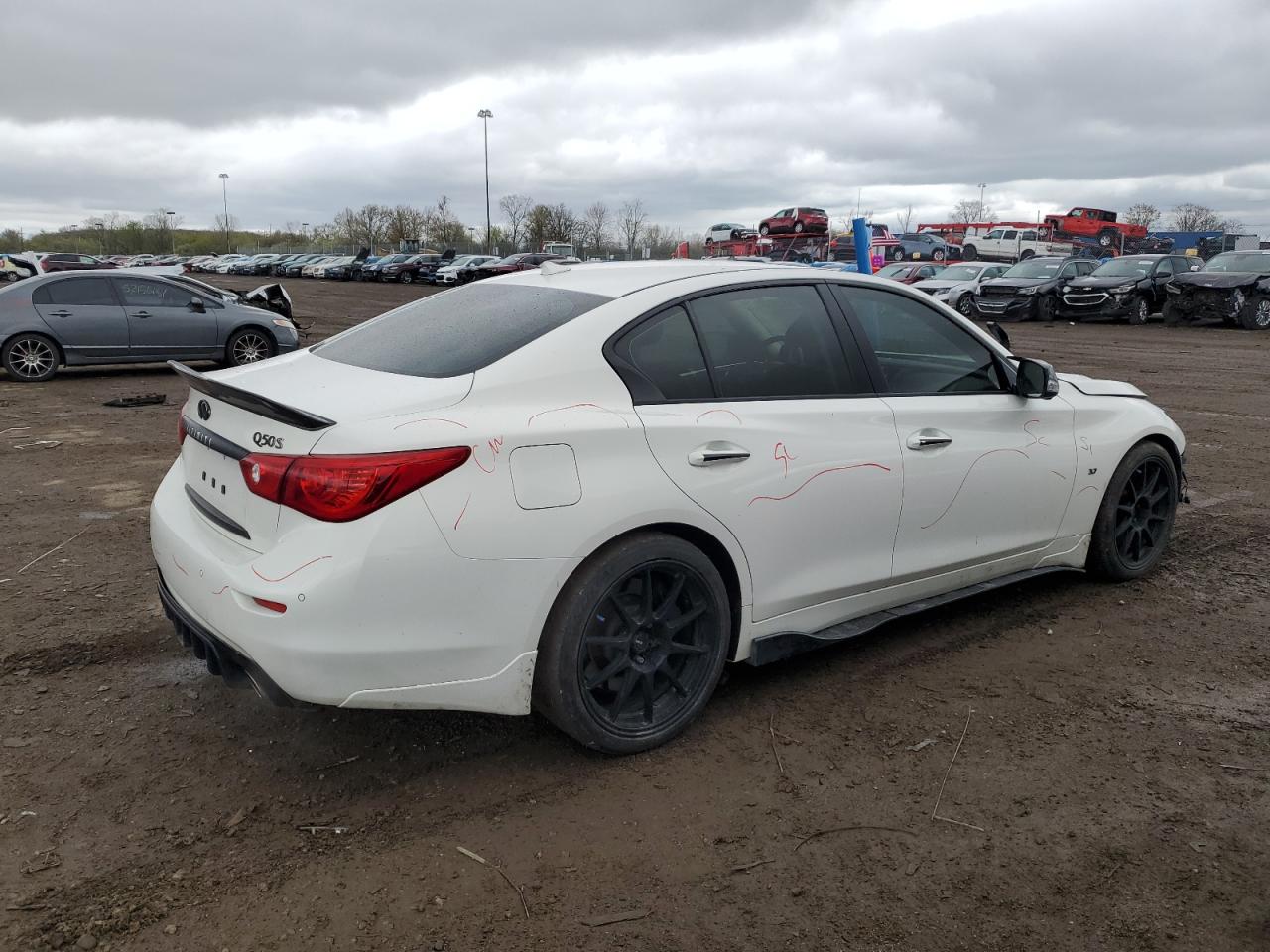 Photo 2 VIN: JN1BV7AP3FM348538 - INFINITI Q50 