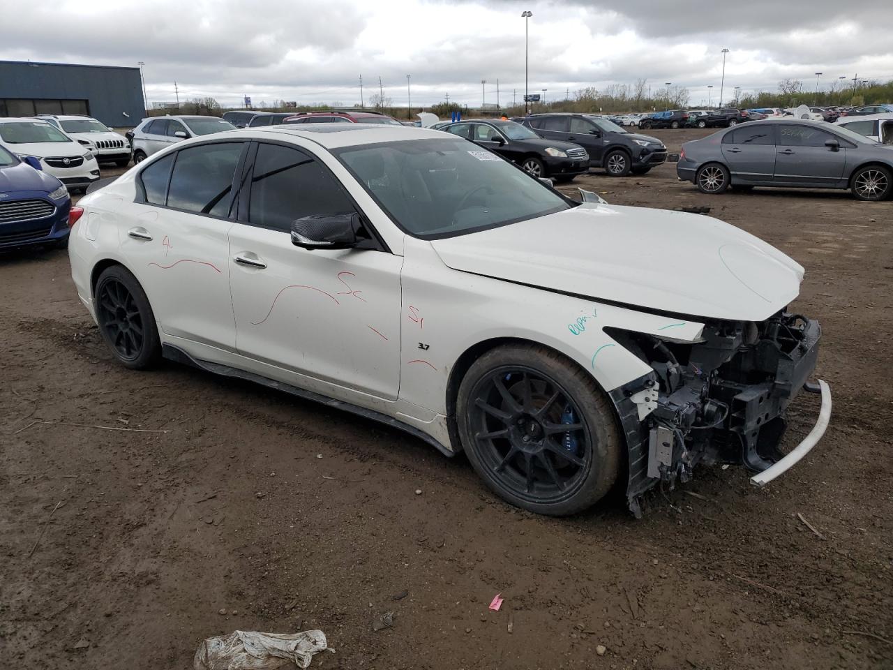 Photo 3 VIN: JN1BV7AP3FM348538 - INFINITI Q50 