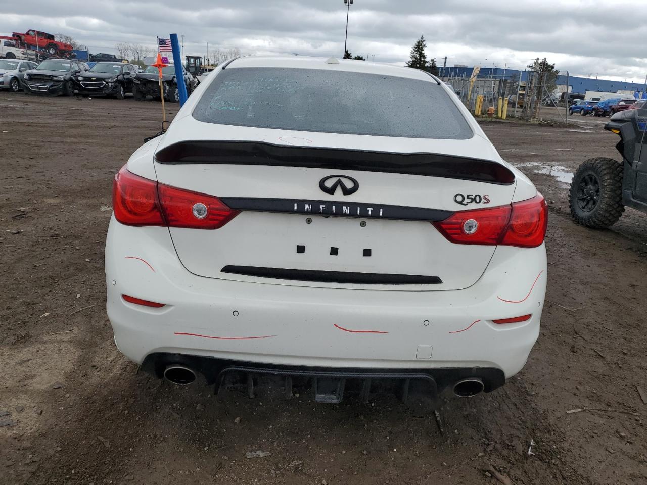 Photo 5 VIN: JN1BV7AP3FM348538 - INFINITI Q50 