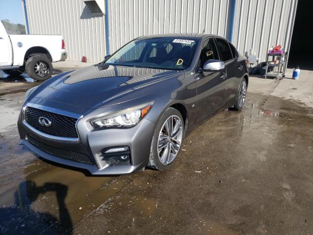 Photo 1 VIN: JN1BV7AP4EM670443 - INFINITI Q50 BASE 