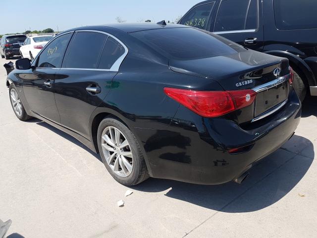 Photo 2 VIN: JN1BV7AP4EM670930 - INFINITI Q50 BASE 