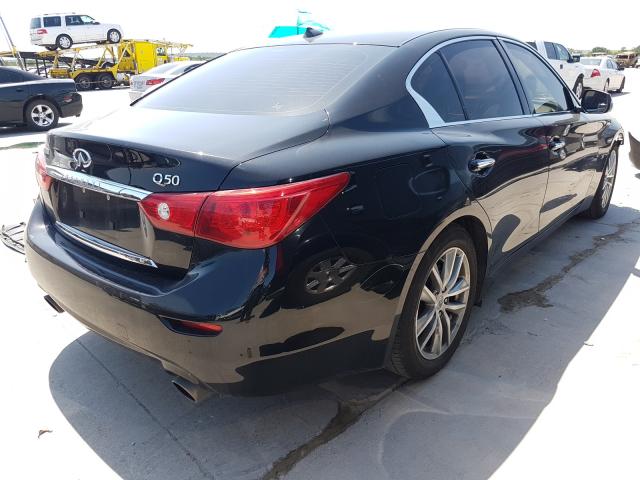 Photo 3 VIN: JN1BV7AP4EM670930 - INFINITI Q50 BASE 