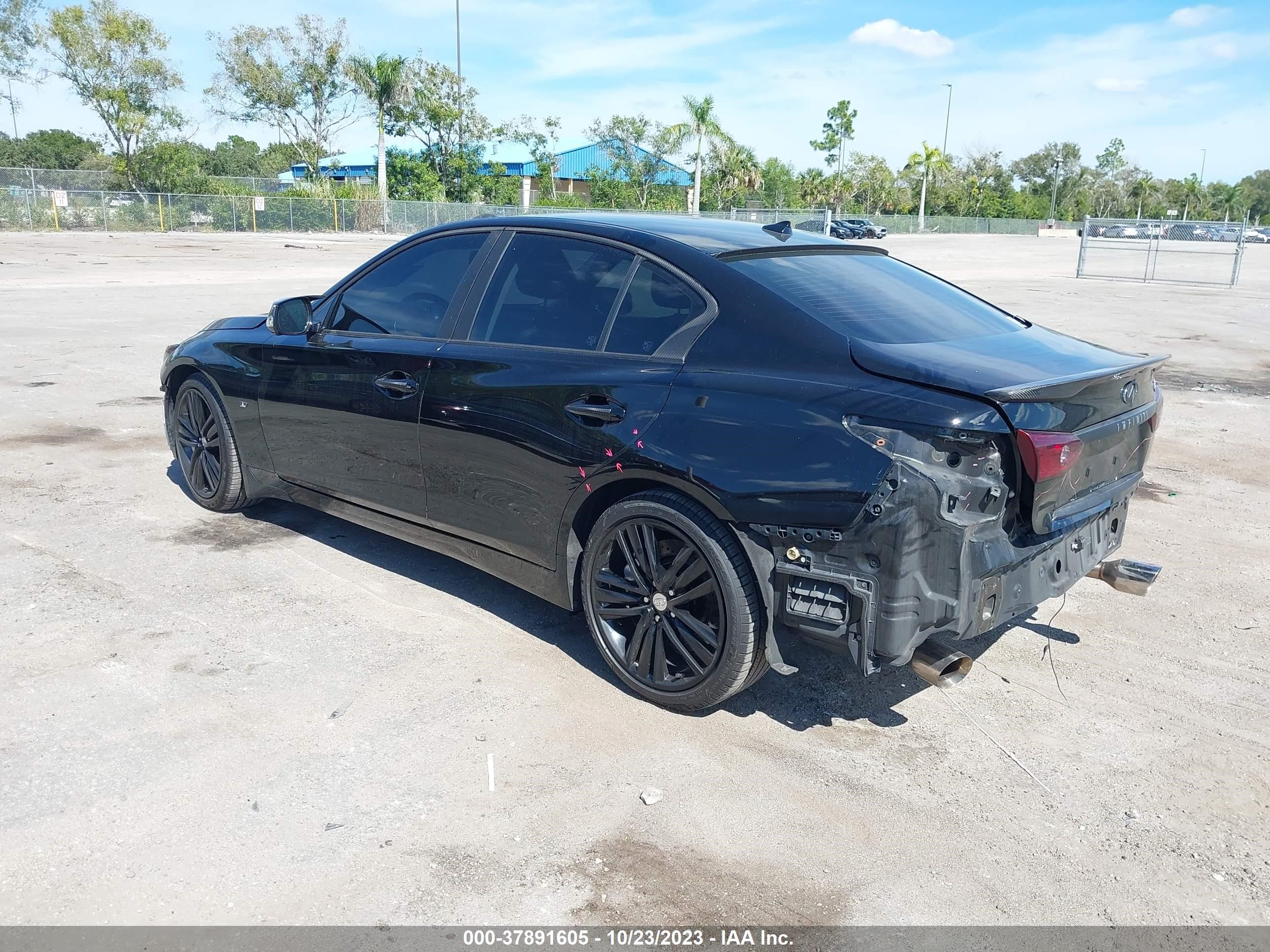 Photo 2 VIN: JN1BV7AP4EM672905 - INFINITI Q50 