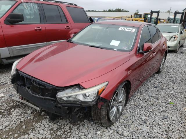 Photo 1 VIN: JN1BV7AP4EM681586 - INFINITI Q50 BASE 