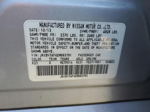 Photo 11 VIN: JN1BV7AP4EM683791 - INFINITI Q50 BASE 