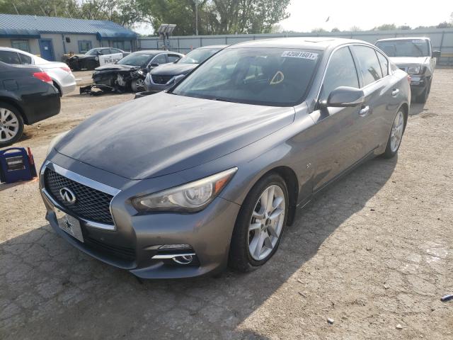 Photo 1 VIN: JN1BV7AP4EM683810 - INFINITI Q50 BASE 