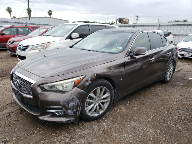 Photo 1 VIN: JN1BV7AP4EM684472 - INFINITI Q50 BASE 