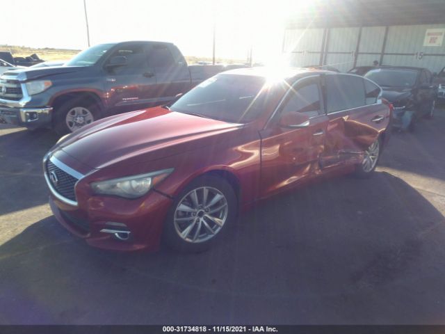 Photo 1 VIN: JN1BV7AP4EM686335 - INFINITI Q50 