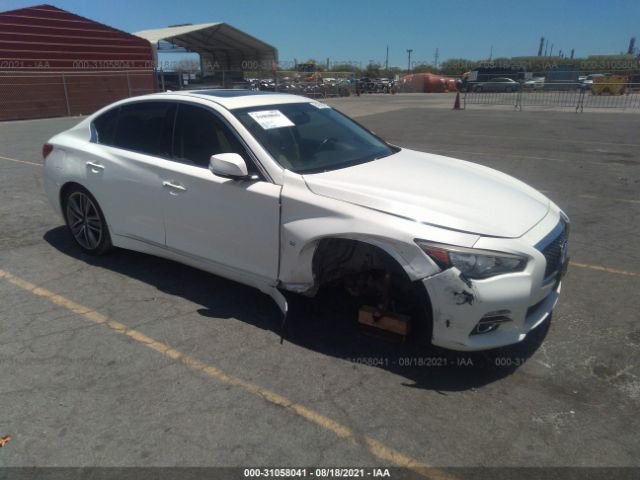 Photo 0 VIN: JN1BV7AP4EM691115 - INFINITI Q50 