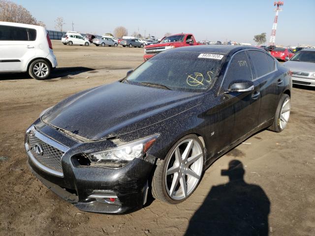 Photo 1 VIN: JN1BV7AP4EM693527 - INFINITI Q50 BASE 