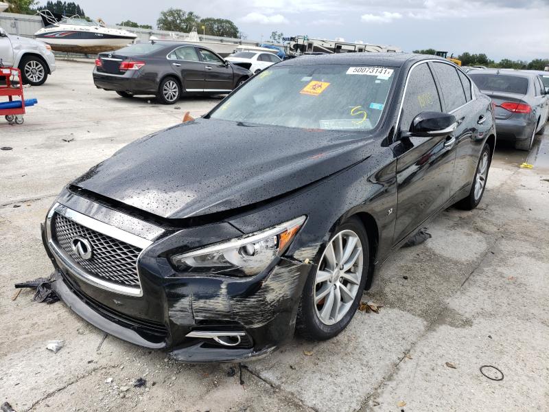 Photo 1 VIN: JN1BV7AP4FM330081 - INFINITI Q50 BASE 