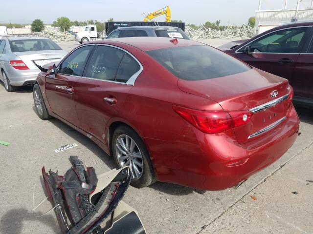 Photo 2 VIN: JN1BV7AP4FM337239 - INFINITI Q50 BASE 