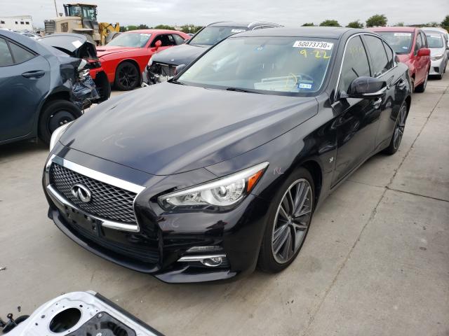 Photo 1 VIN: JN1BV7AP4FM341243 - INFINITI Q50 BASE 