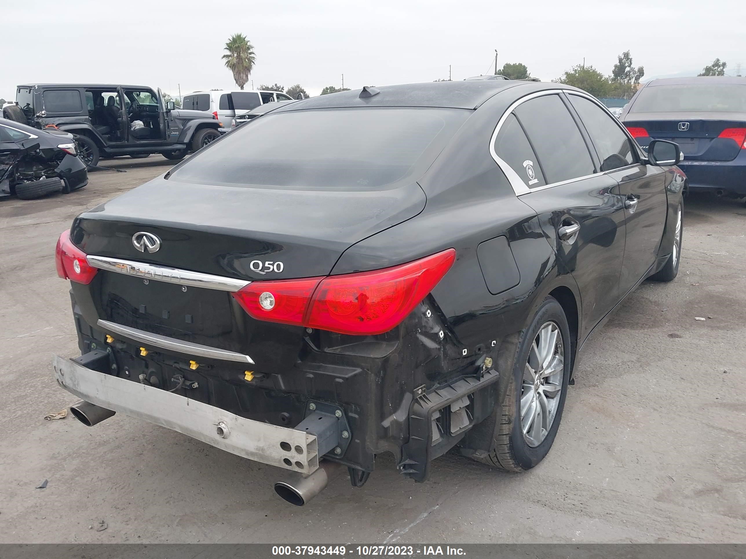 Photo 3 VIN: JN1BV7AP4FM343574 - INFINITI Q50 