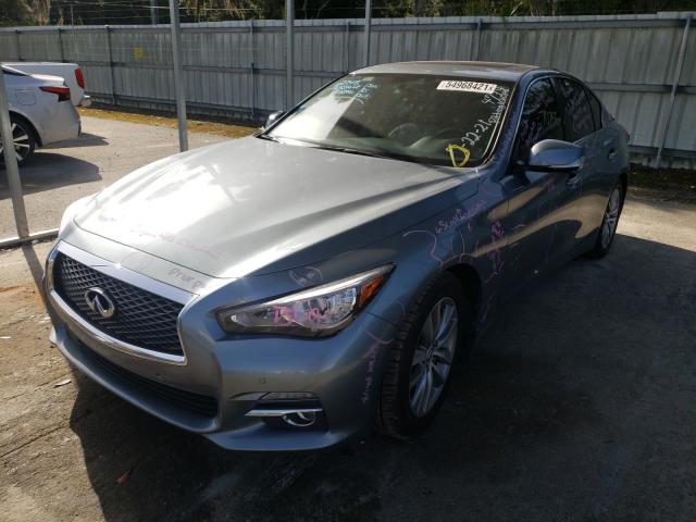 Photo 1 VIN: JN1BV7AP4FM344739 - INFINITI Q50 BASE 