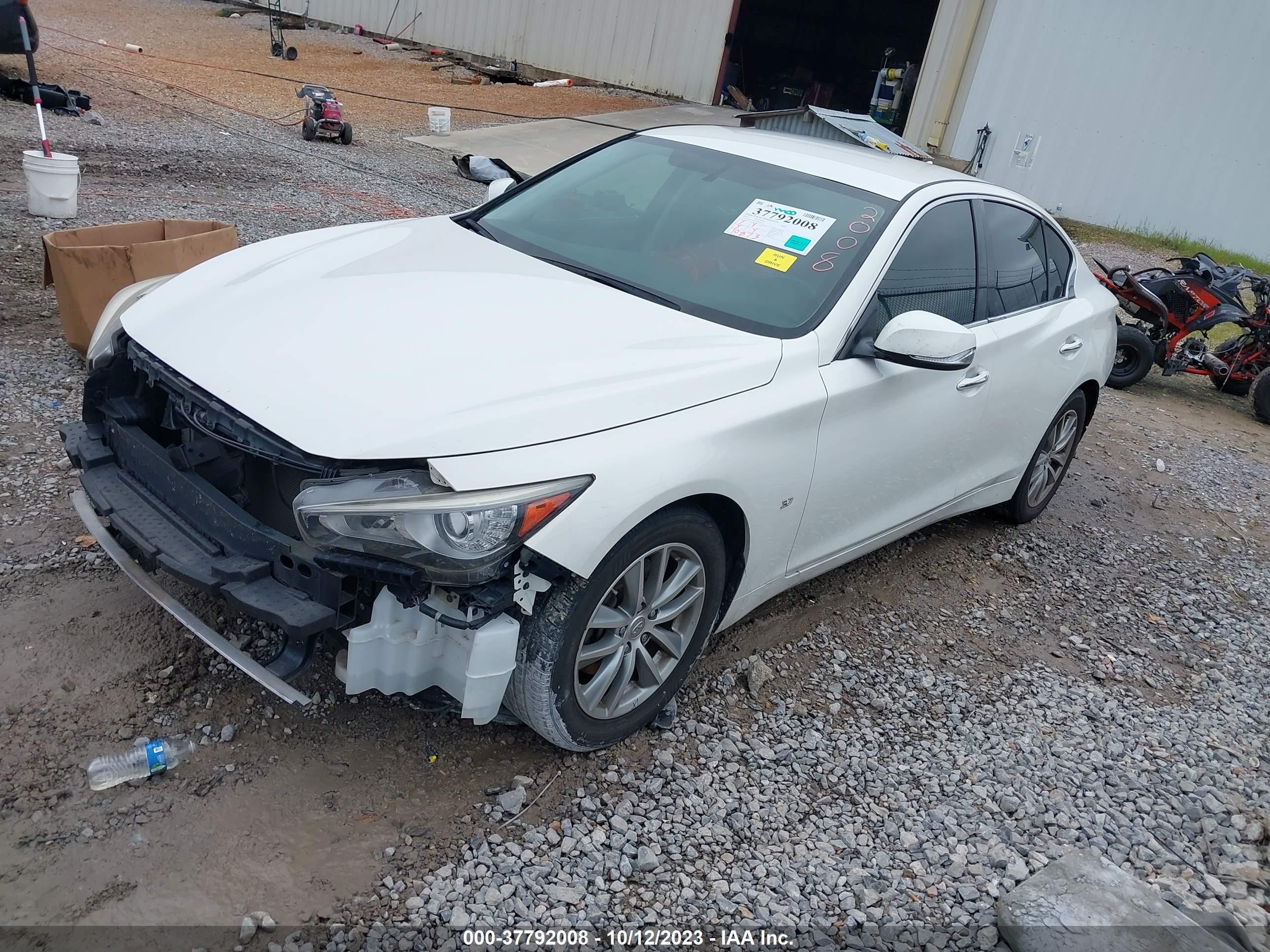 Photo 1 VIN: JN1BV7AP4FM345101 - INFINITI Q50 