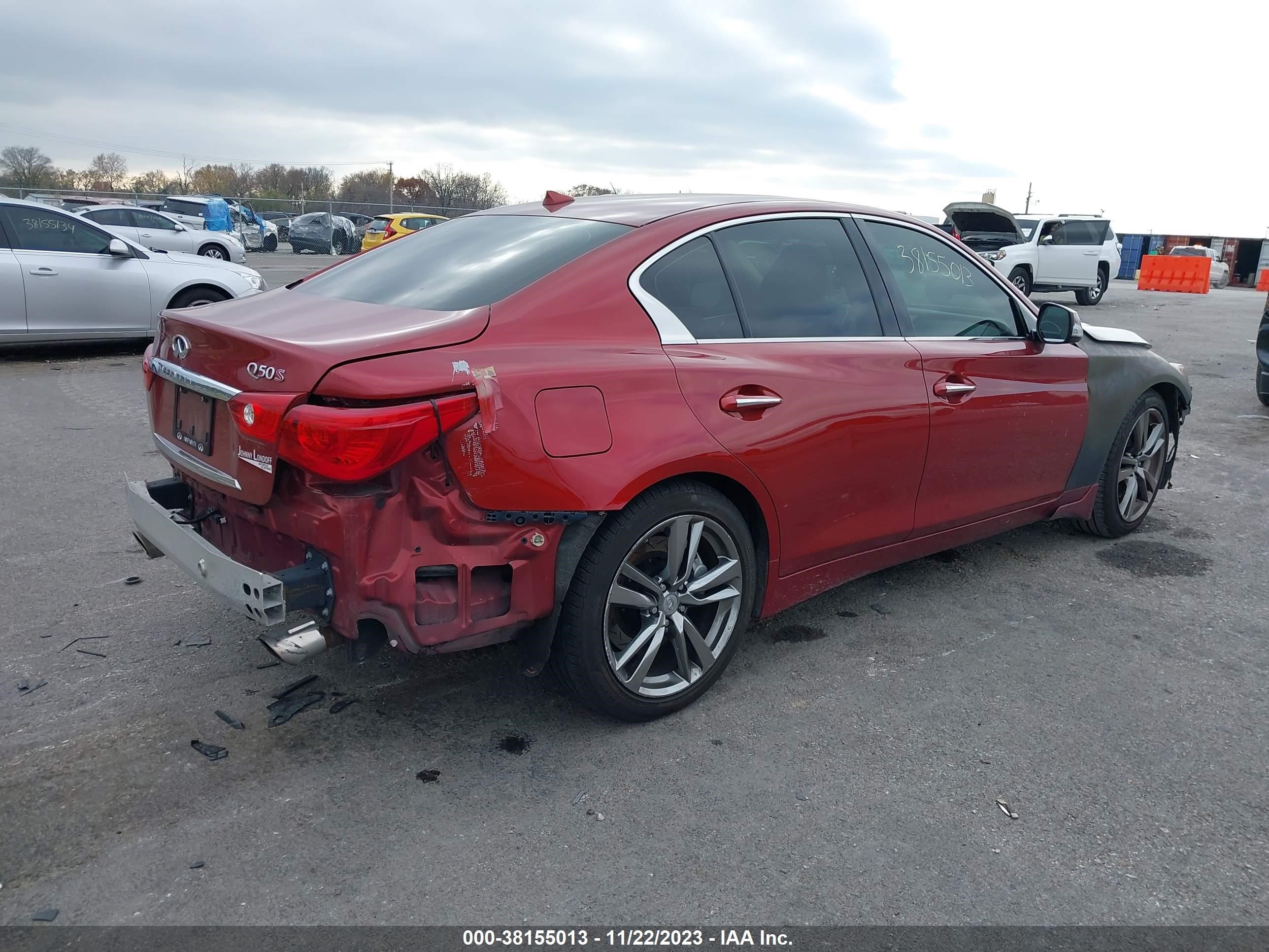 Photo 3 VIN: JN1BV7AP4FM350282 - INFINITI Q50 