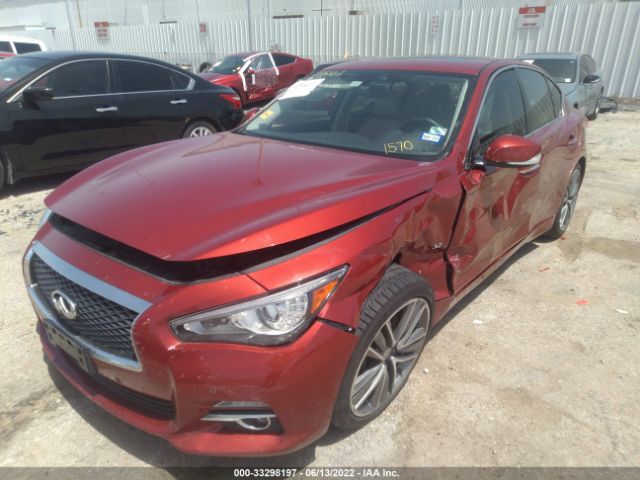 Photo 1 VIN: JN1BV7AP5EM671570 - INFINITI Q50 