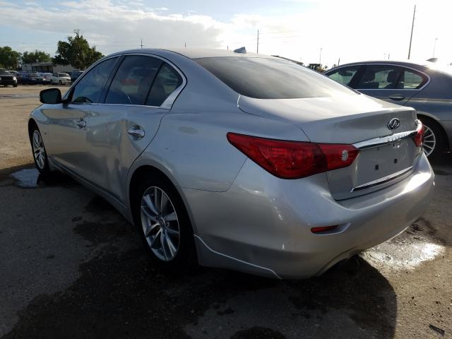 Photo 2 VIN: JN1BV7AP5EM674386 - INFINITI Q50 BASE 