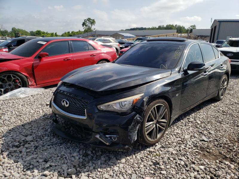 Photo 1 VIN: JN1BV7AP5EM676803 - INFINITI Q50 BASE 