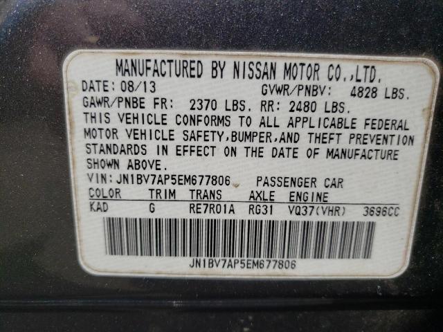 Photo 11 VIN: JN1BV7AP5EM677806 - INFINITI Q50 BASE 