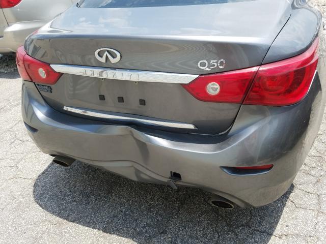 Photo 8 VIN: JN1BV7AP5FM334415 - INFINITI Q50 BASE 