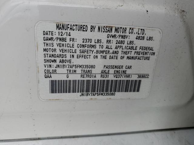 Photo 11 VIN: JN1BV7AP5FM335080 - INFINITI Q50 BASE 