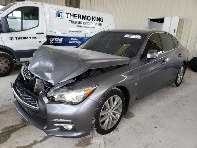 Photo 1 VIN: JN1BV7AP5FM349478 - INFINITI Q50 BASE 