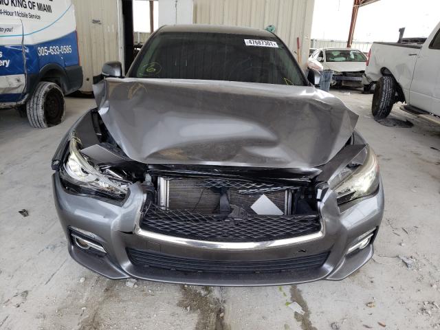 Photo 8 VIN: JN1BV7AP5FM349478 - INFINITI Q50 BASE 