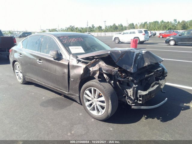 Photo 0 VIN: JN1BV7AP5FM352588 - INFINITI Q50 