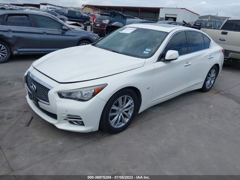 Photo 1 VIN: JN1BV7AP6EM673599 - INFINITI Q50 