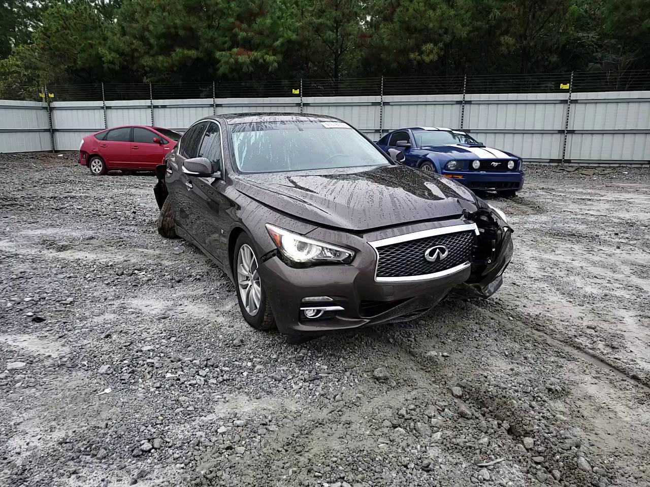 Photo 0 VIN: JN1BV7AP6EM677684 - INFINITI Q50 BASE 