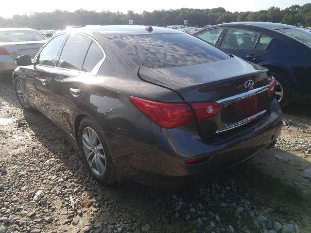 Photo 2 VIN: JN1BV7AP6EM677684 - INFINITI Q50 BASE 