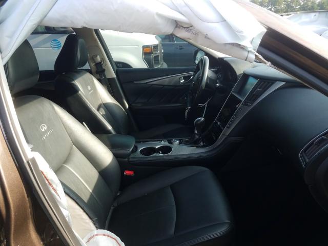 Photo 4 VIN: JN1BV7AP6EM677684 - INFINITI Q50 BASE 