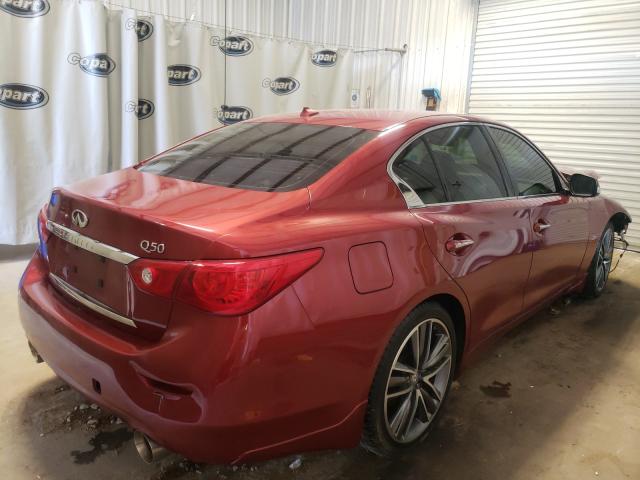 Photo 3 VIN: JN1BV7AP6EM684599 - INFINITI Q50 BASE 