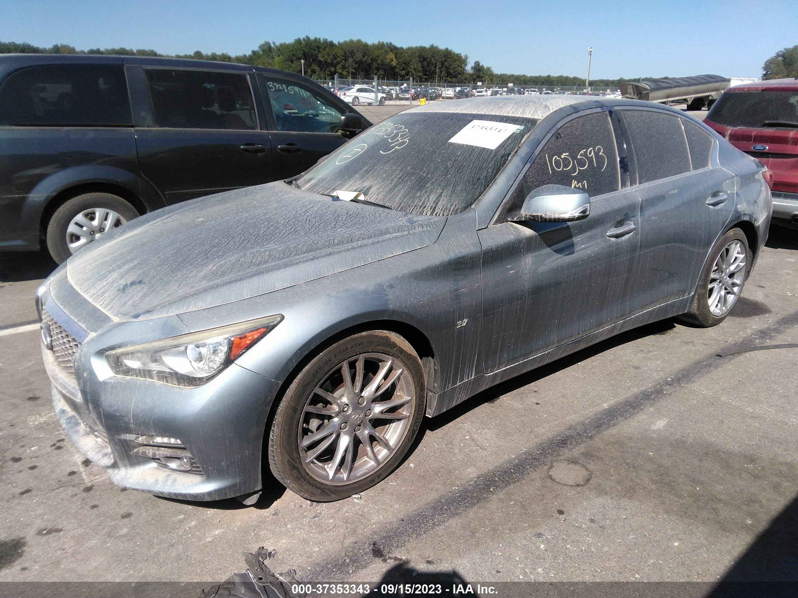 Photo 1 VIN: JN1BV7AP6EM688409 - INFINITI Q50 