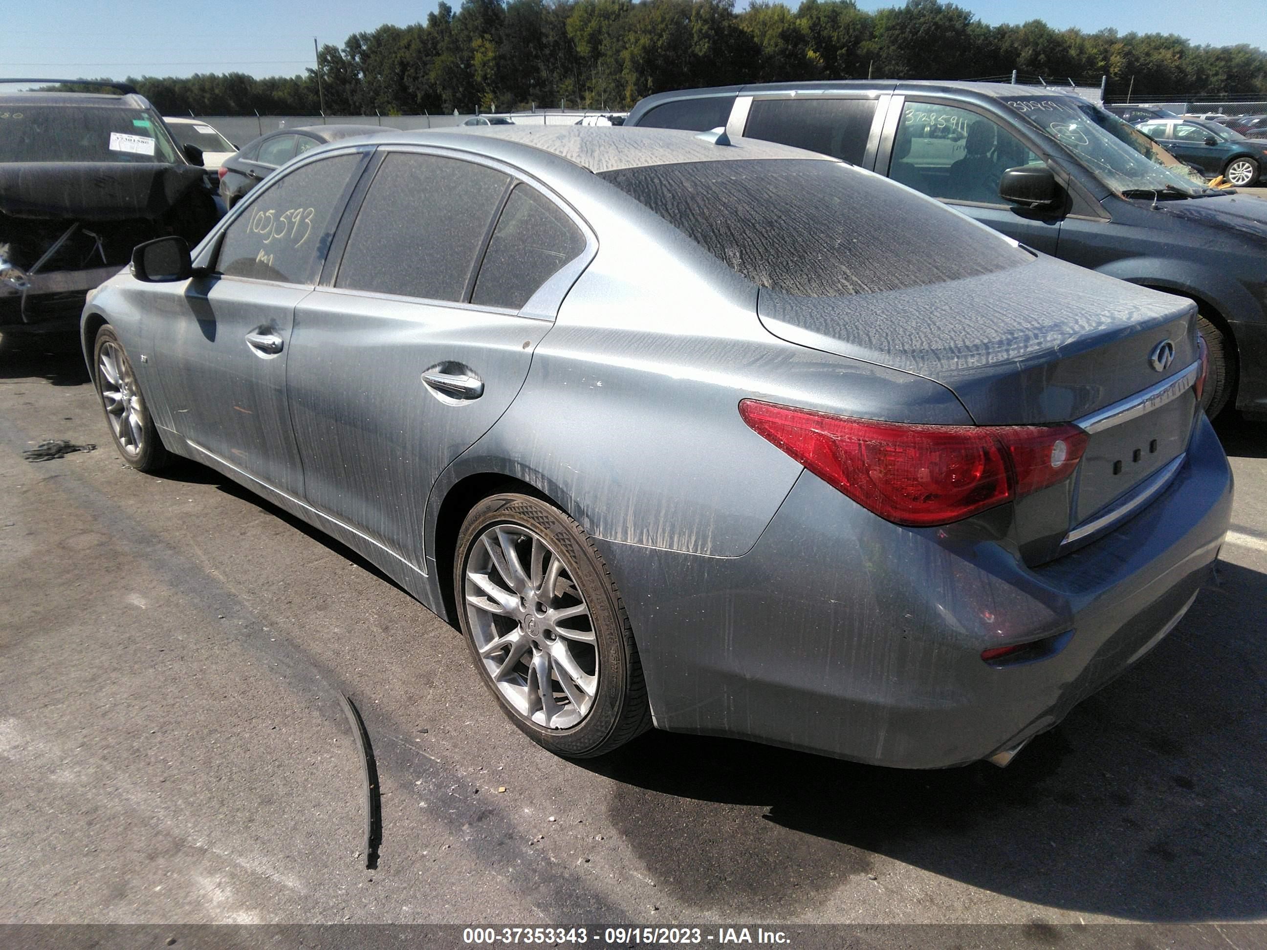 Photo 2 VIN: JN1BV7AP6EM688409 - INFINITI Q50 