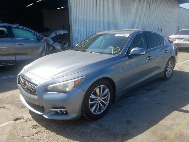 Photo 1 VIN: JN1BV7AP6EM689785 - INFINITI Q50 BASE 