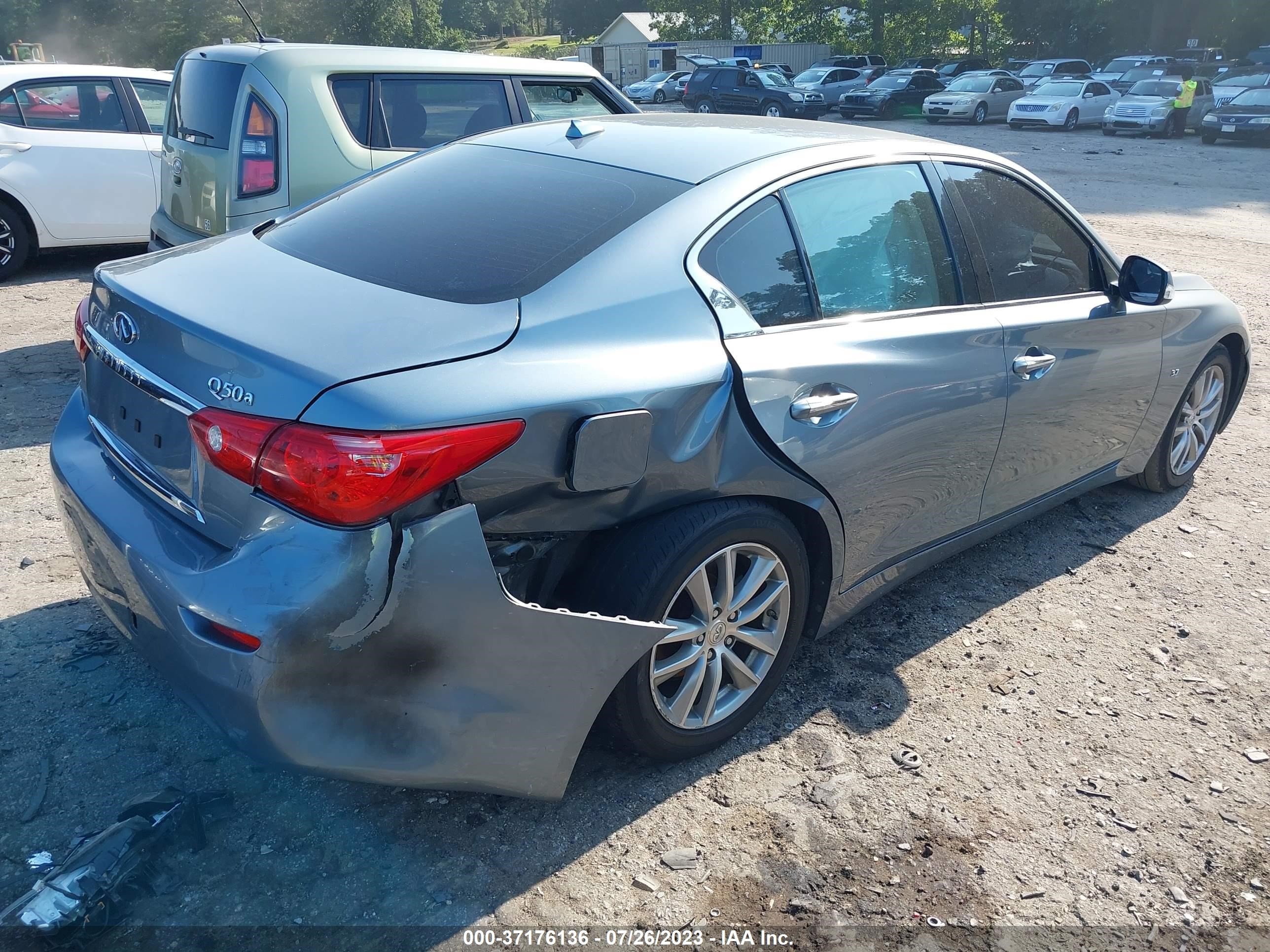 Photo 3 VIN: JN1BV7AP6FM335167 - INFINITI Q50 