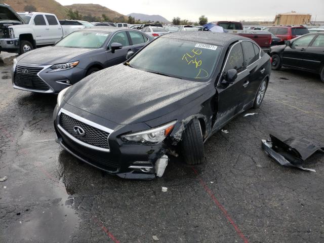 Photo 1 VIN: JN1BV7AP6FM339669 - INFINITI Q50 BASE 