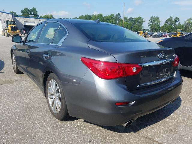 Photo 2 VIN: JN1BV7AP6FM339879 - INFINITI Q50 BASE 